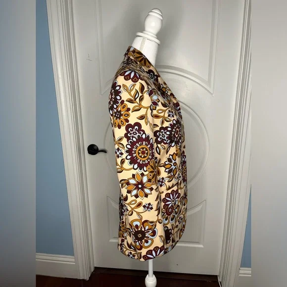 VINTAGE DOLCE &  GABANA FLORAL BLAZER JACKET - Picture 2 of 6